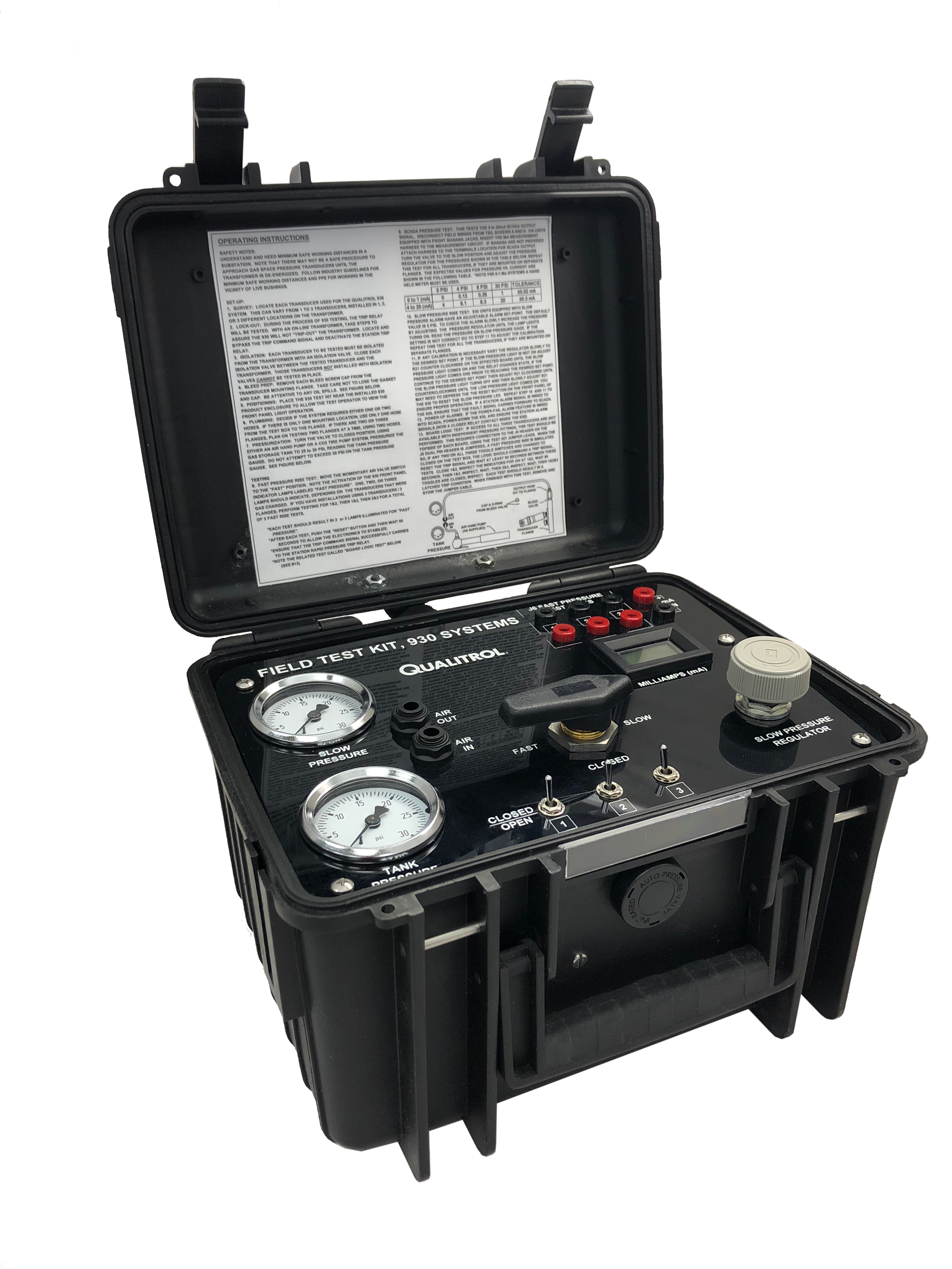 Qualitrol测试KIT-930压力监测仪现场套件